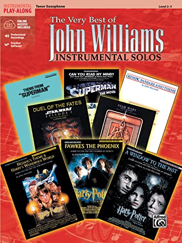 The Very Best of John Williams: Instrumental Solos - Tenor Sax (incl. CD)